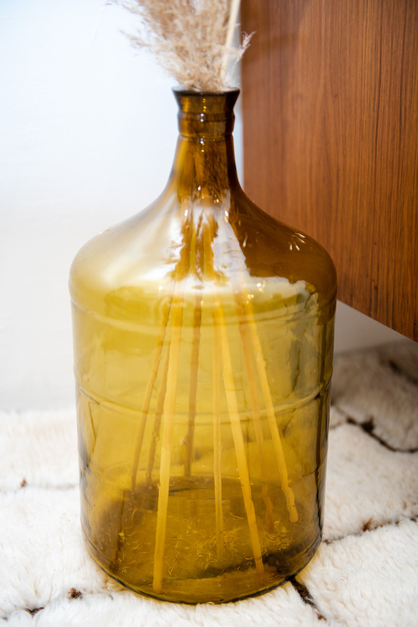 Bouteille verre soufflé Leila