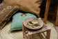 Mini miroirs en laiton marocains