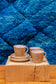 Tasses et sous-tasses en grès