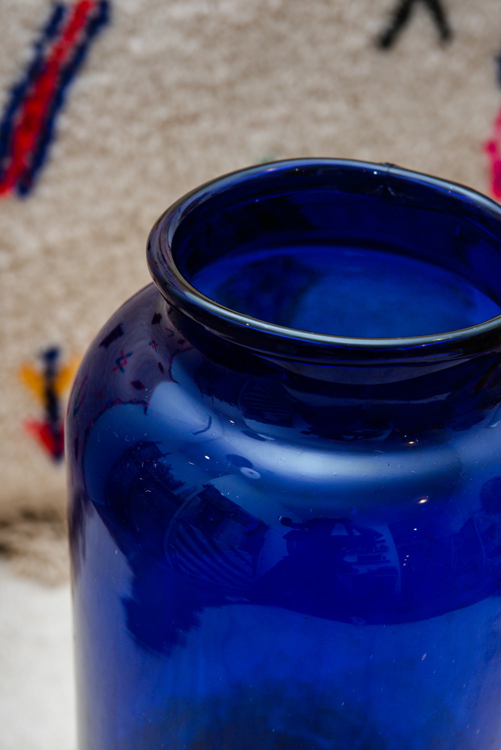 Bocaux de Transylvanie bleu cobalt