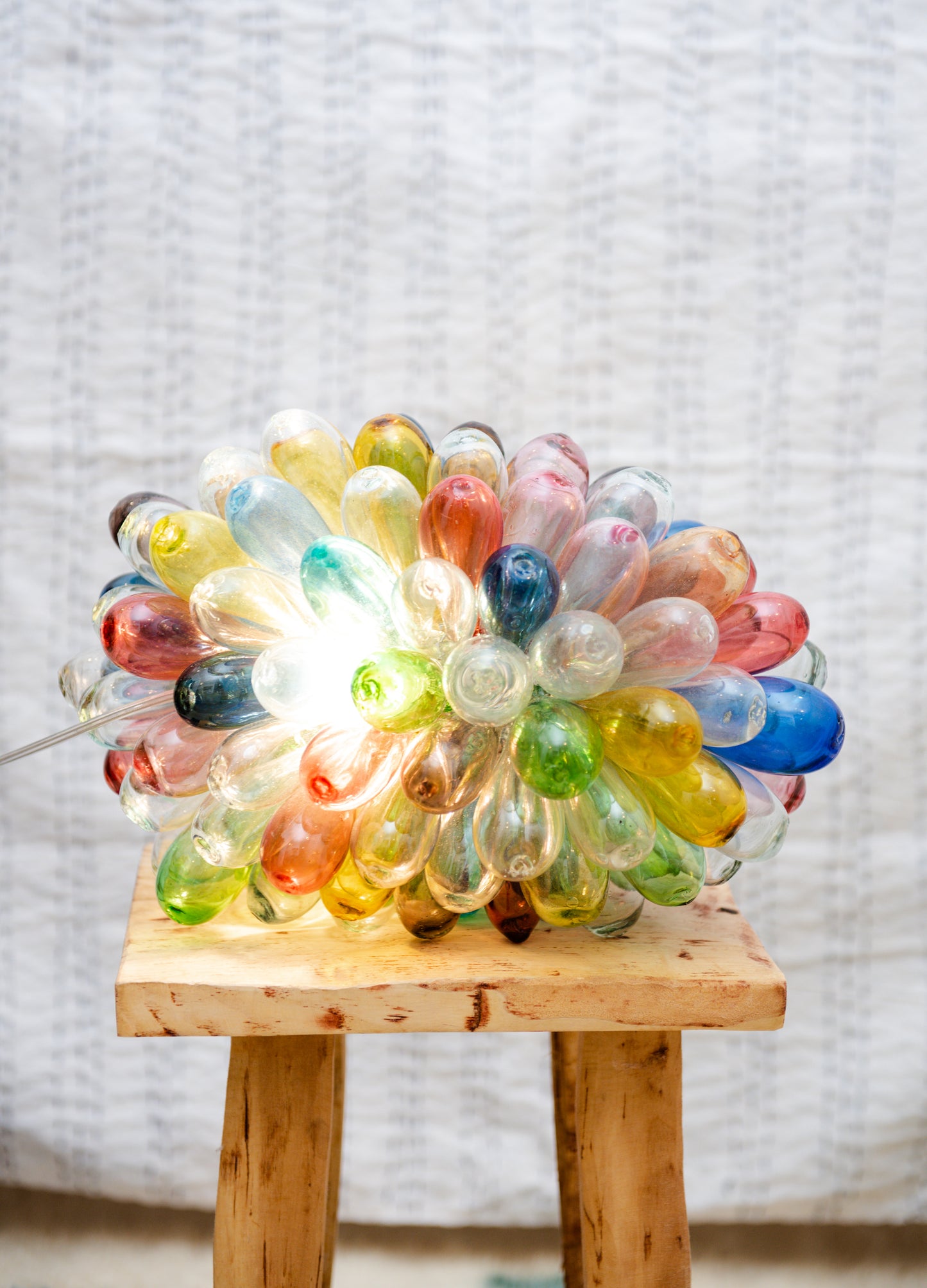 Lampe fleur Pétra